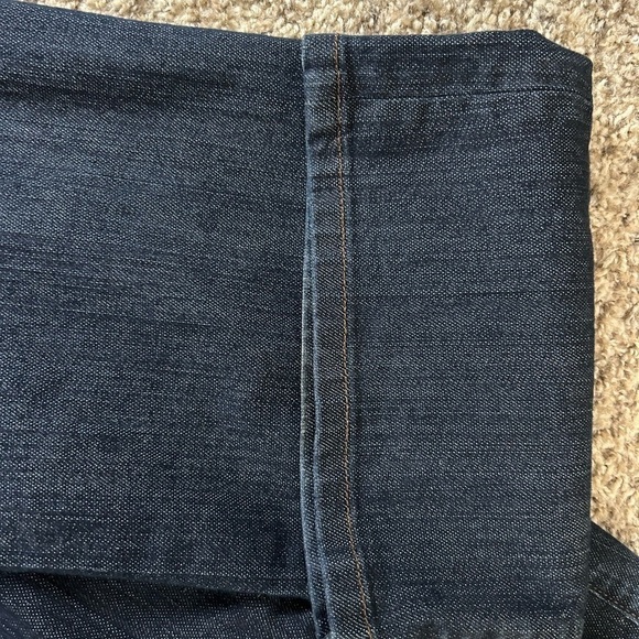 Ann Taylor Loft Curvy Bootcut Dark Wash Jeans Size 4 - Picture 5 of 5